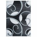 United Weavers Of America 1 ft. 10 in. x 2 ft. 8 in. Bristol Riley Gray Rectangle Accent Rug 2050 10372 24